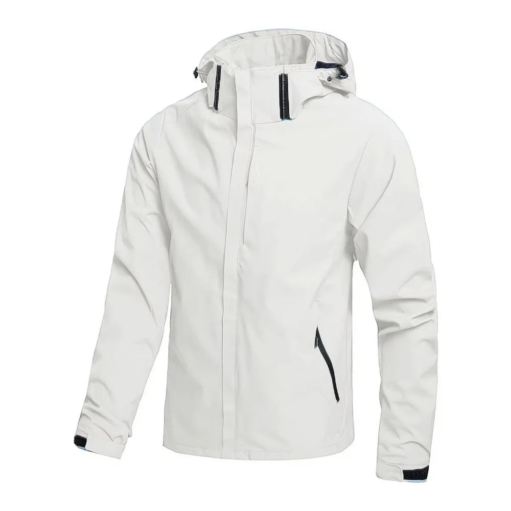 Men's Rain Jacket Hooded | Windbreaker