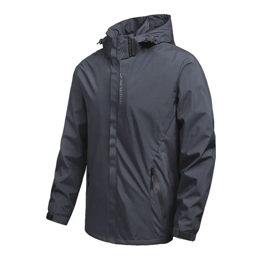 Men's Rain Jacket Hooded | Windbreaker