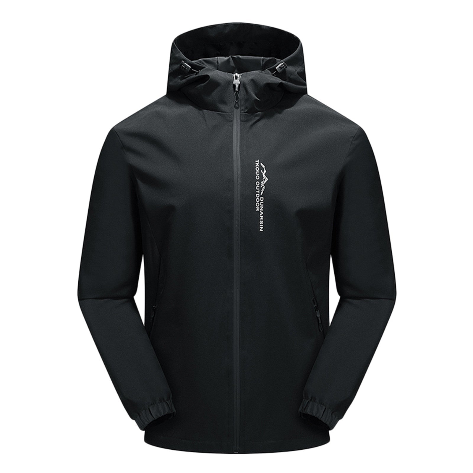 Men's Rain Jacket Lightweight Zip-Up | Hooded