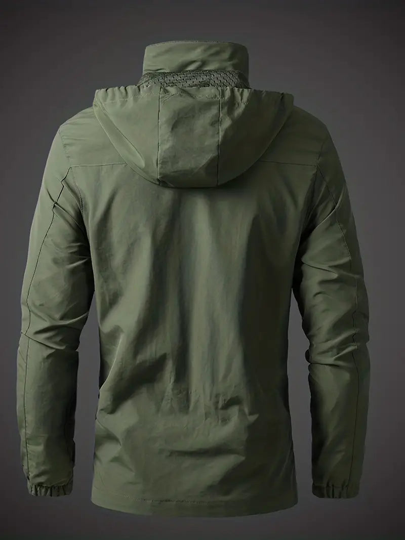 Men's Rain Jacket Outdoor | Hooded