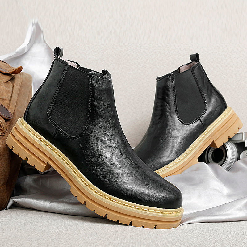 Men's Slip-On Ankle Chelsea Boots | Work Casual