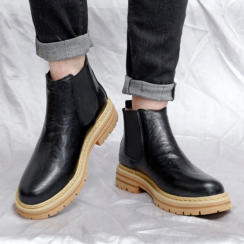 Men's Slip-On Ankle Chelsea Boots | Work Casual