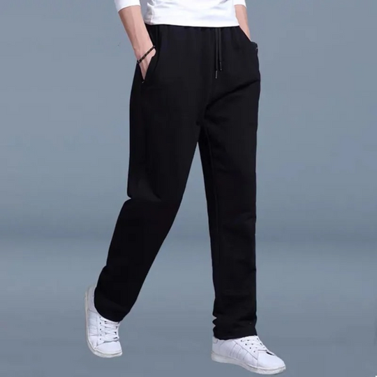 Men's Straight Leg Joggers with Pockets | Casual