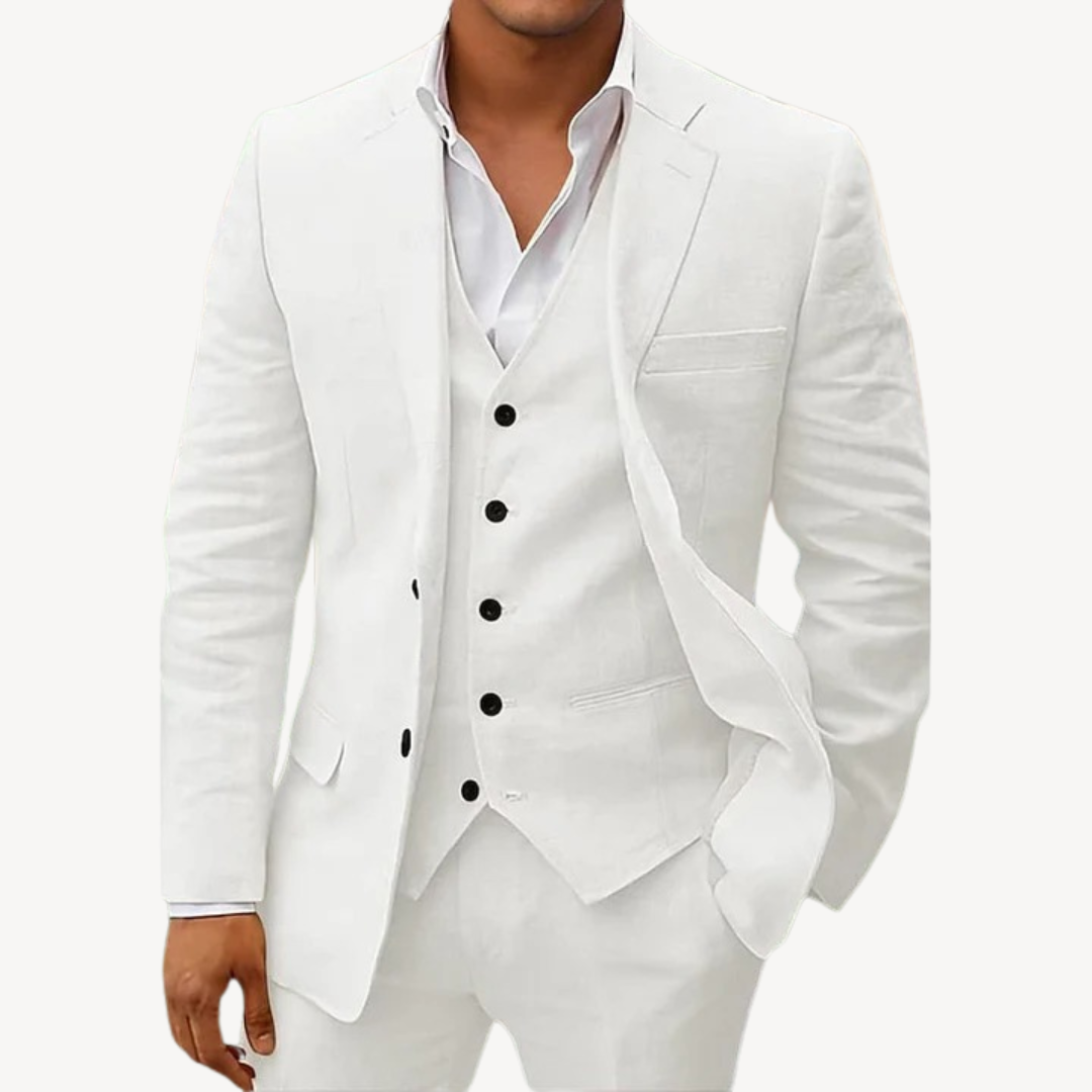 Men’s Tailored Suit 3-Piece Formal | Wedding