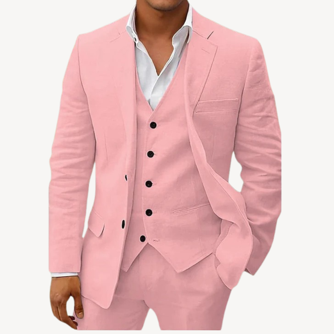Men’s Tailored Suit 3-Piece Formal | Wedding