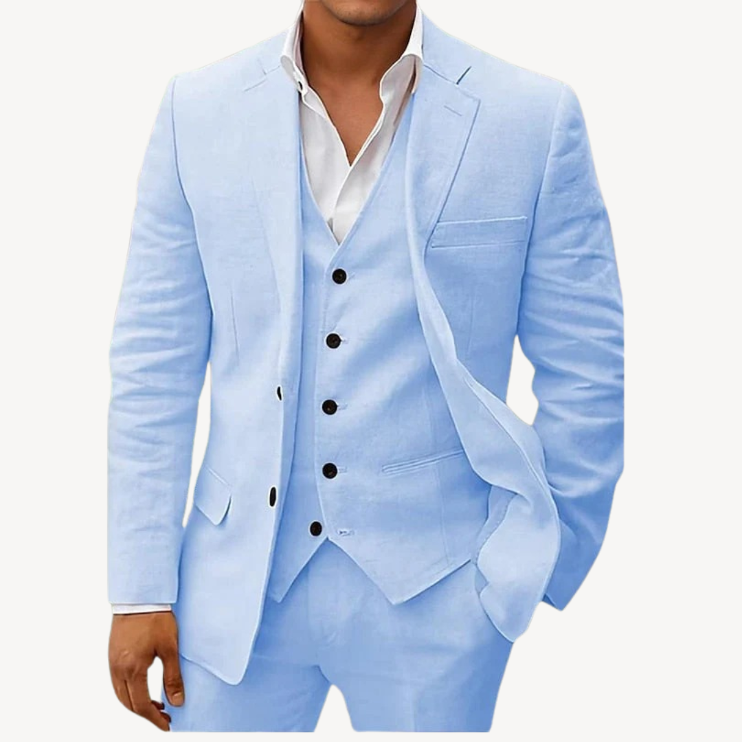 Men’s Tailored Suit 3-Piece Formal | Wedding