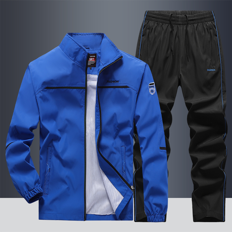 Men's Tracksuit Lightweight Zip Jacket & Joggers Set | Sport