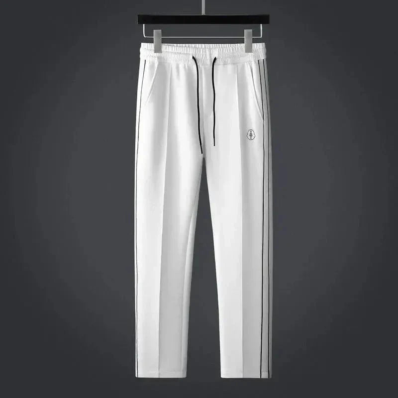 Men's Tracksuit Zip Jacket & Joggers Set | Classic Stripe