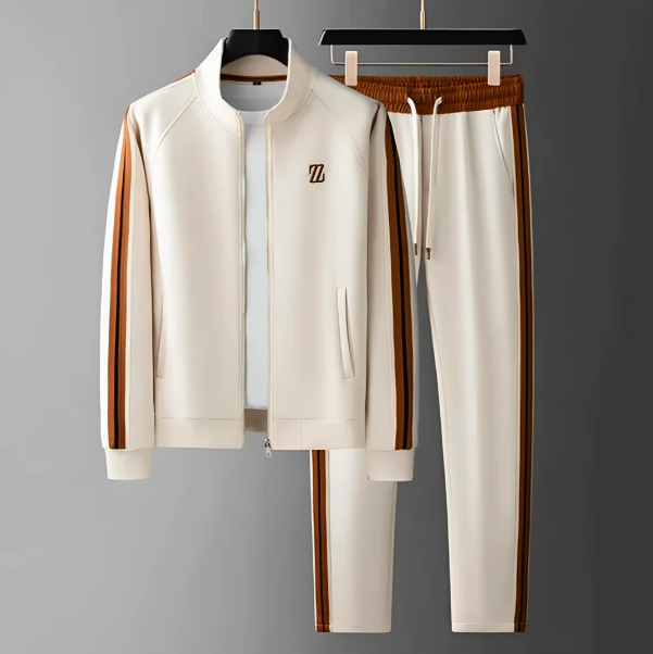 Men's Tracksuit Zip Up Two Piece | Casual