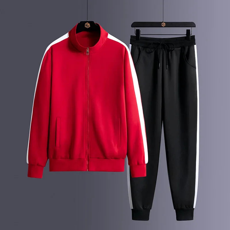 Men's Tracksuit Zippered with Pockets | Two Piece