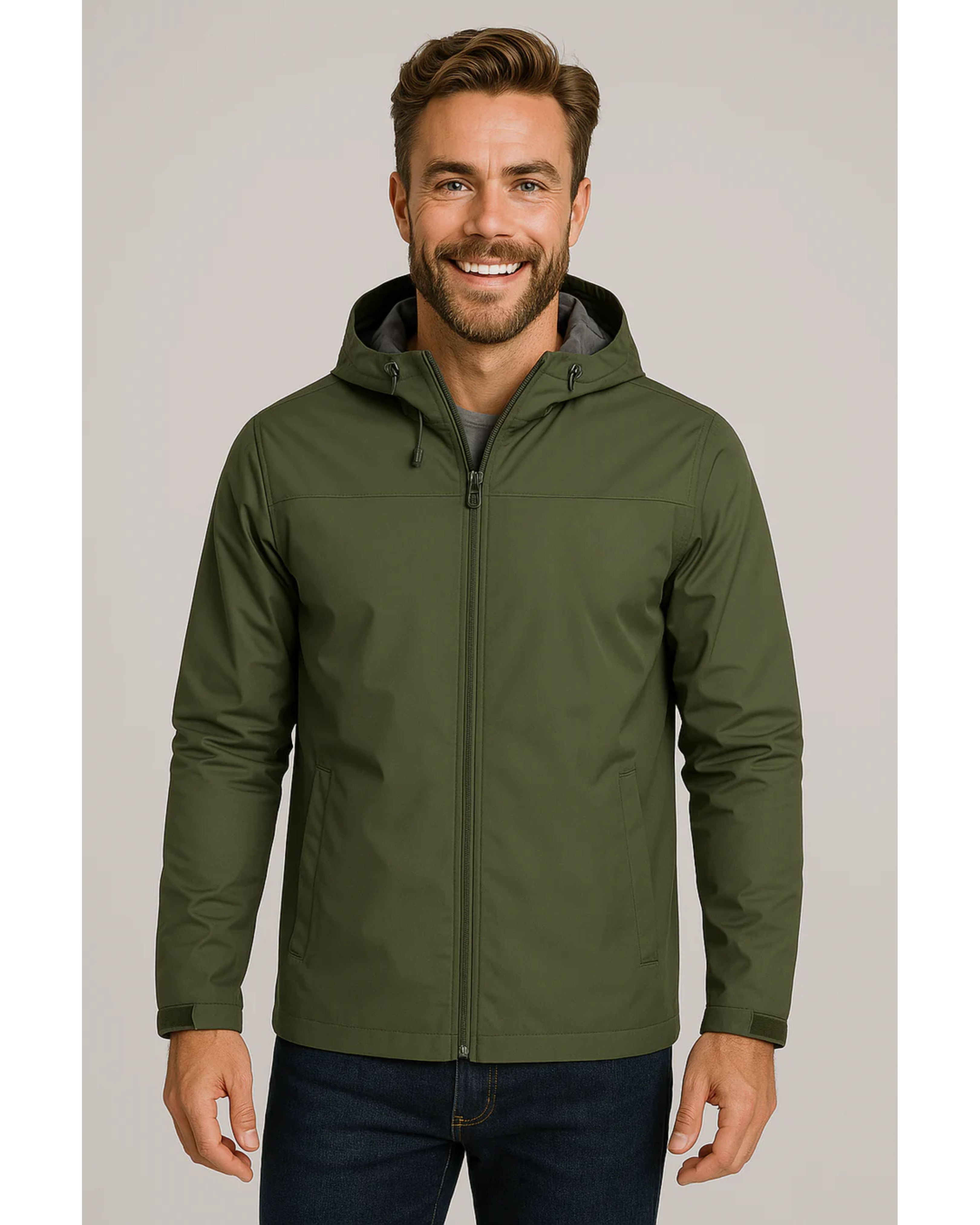 Men's Rain Jacket Lightweight | Hooded