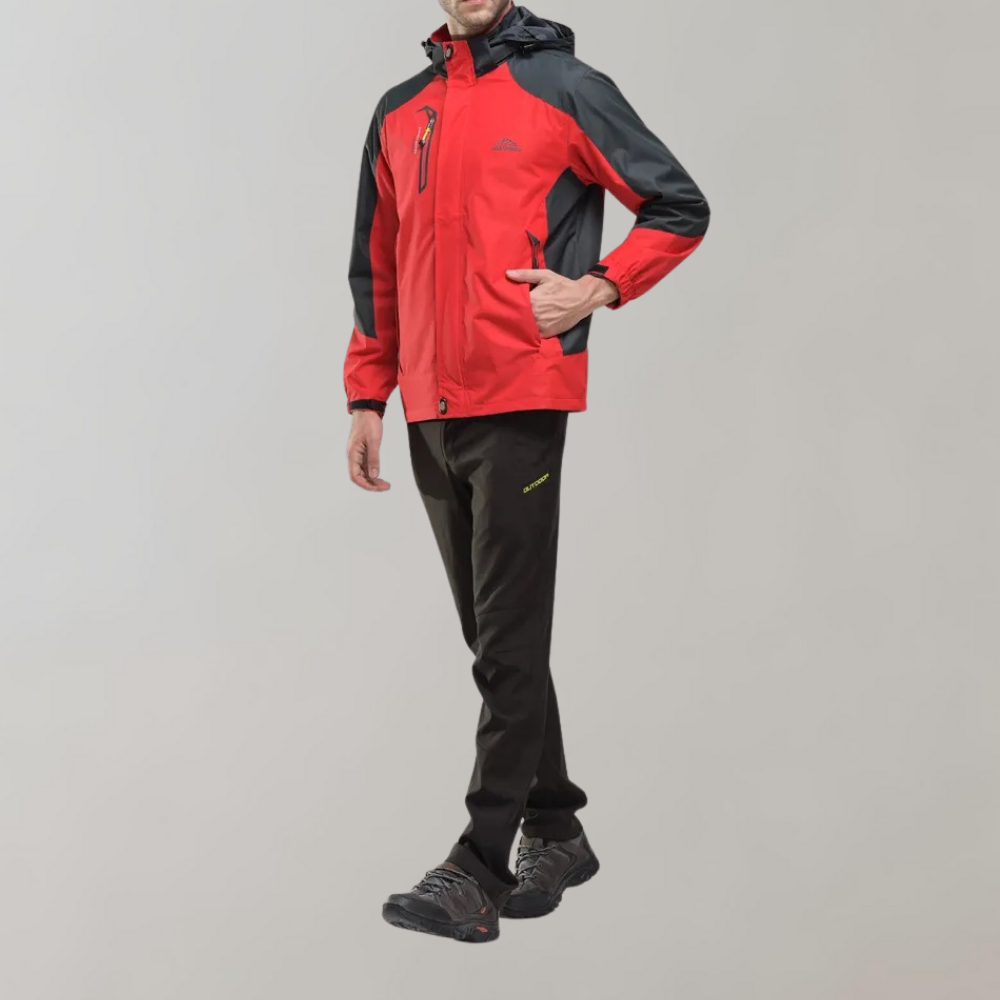 Men's Rain Jacket Ski Winter | Hooded