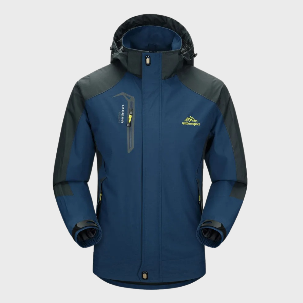 Men's Rain Jacket Ski Winter | Hooded