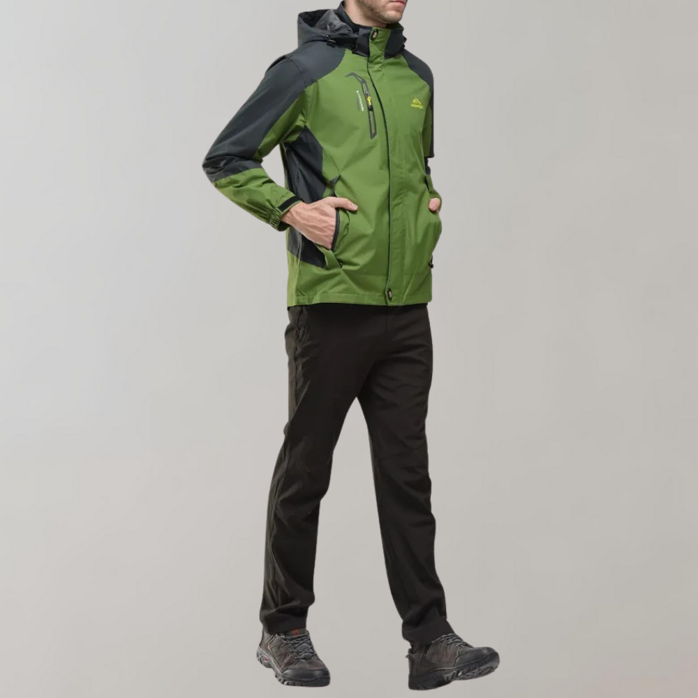 Men's Rain Jacket Ski Winter | Hooded