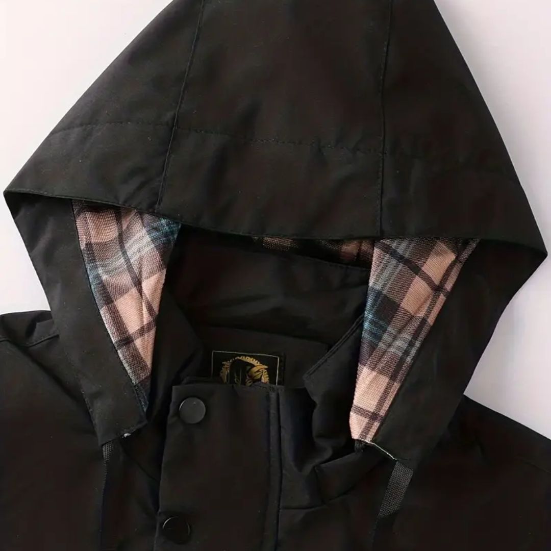 Men's Windbreaker Hooded with Pockets | Winter