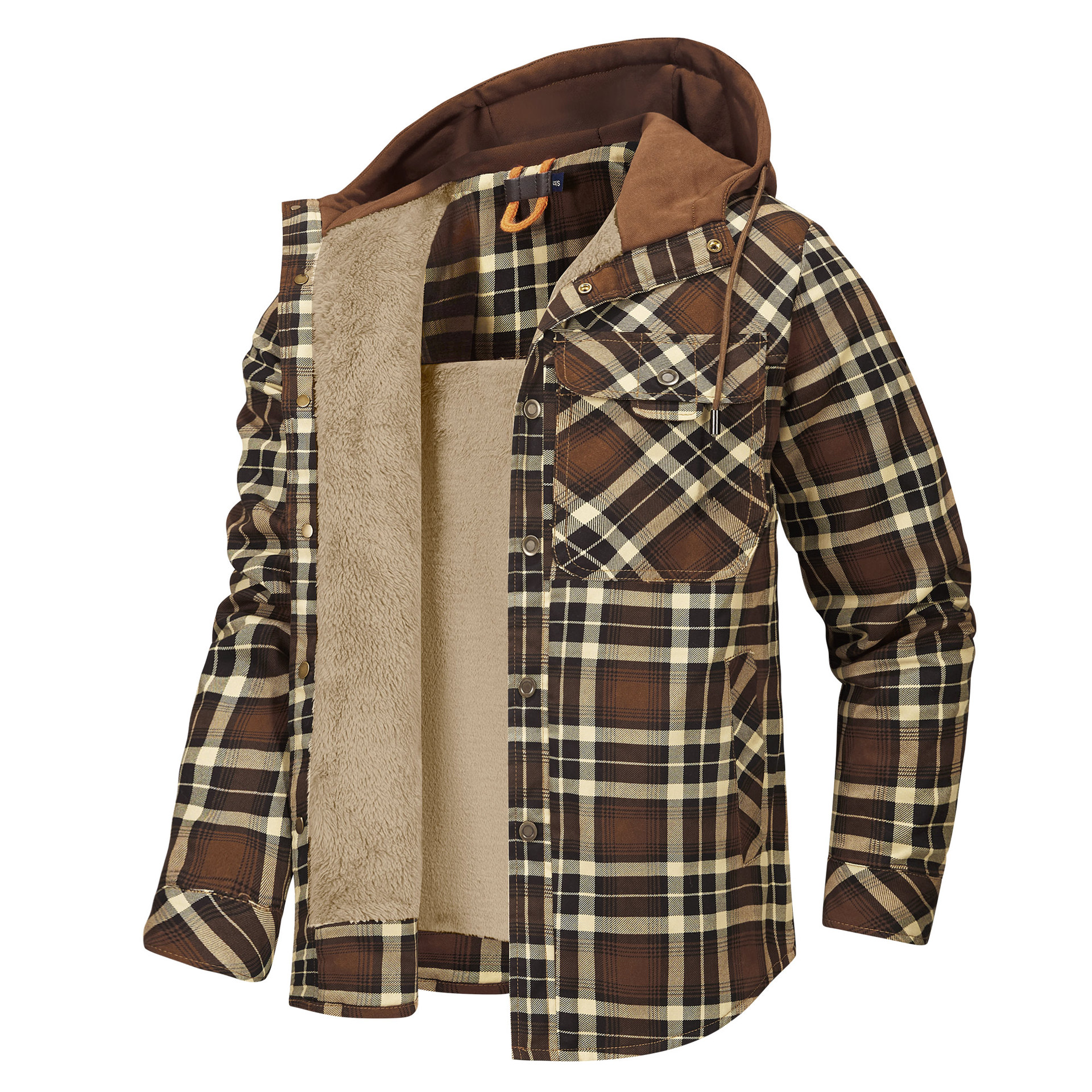 Men's Winter Jacket Check | Hood