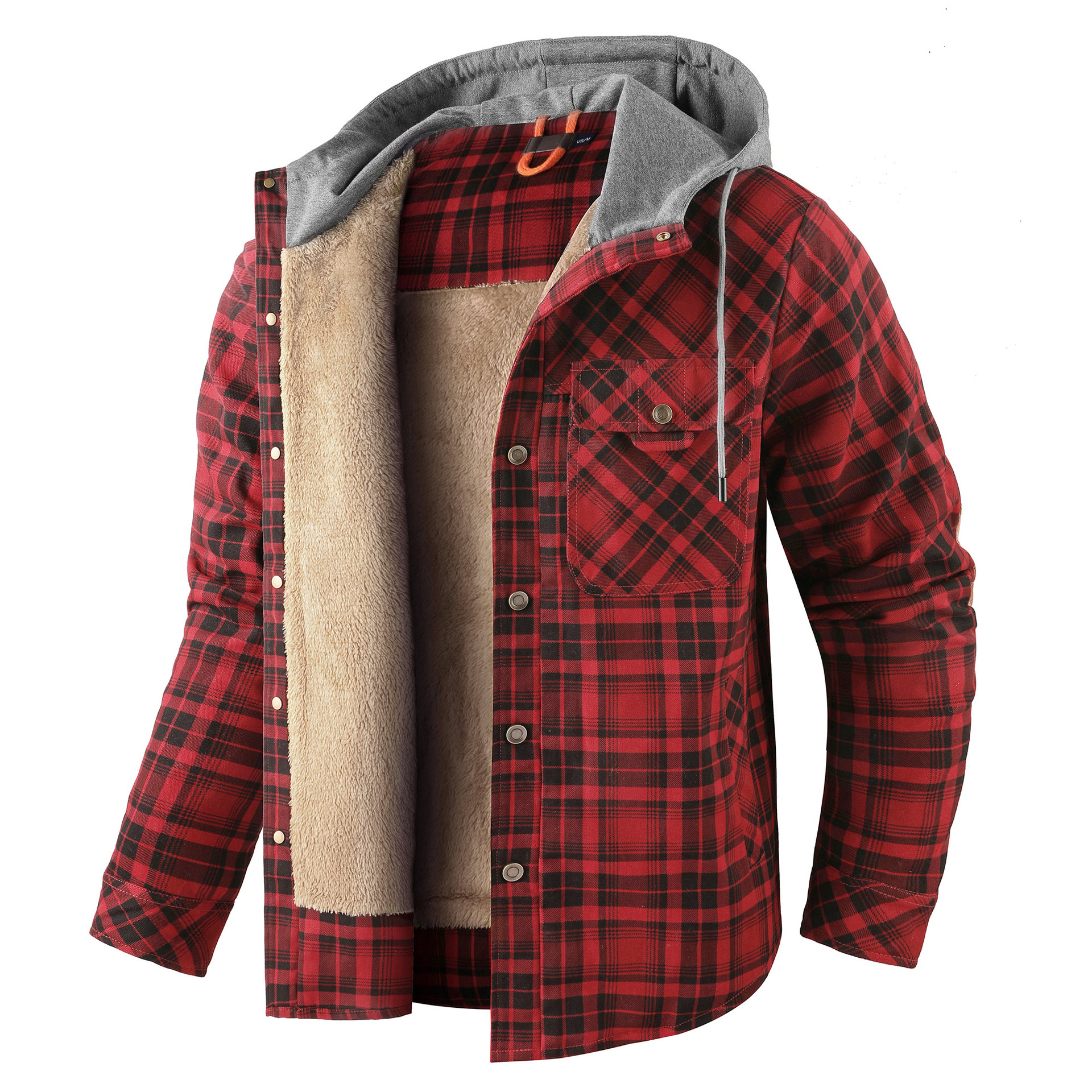 Men's Winter Jacket Check | Hood
