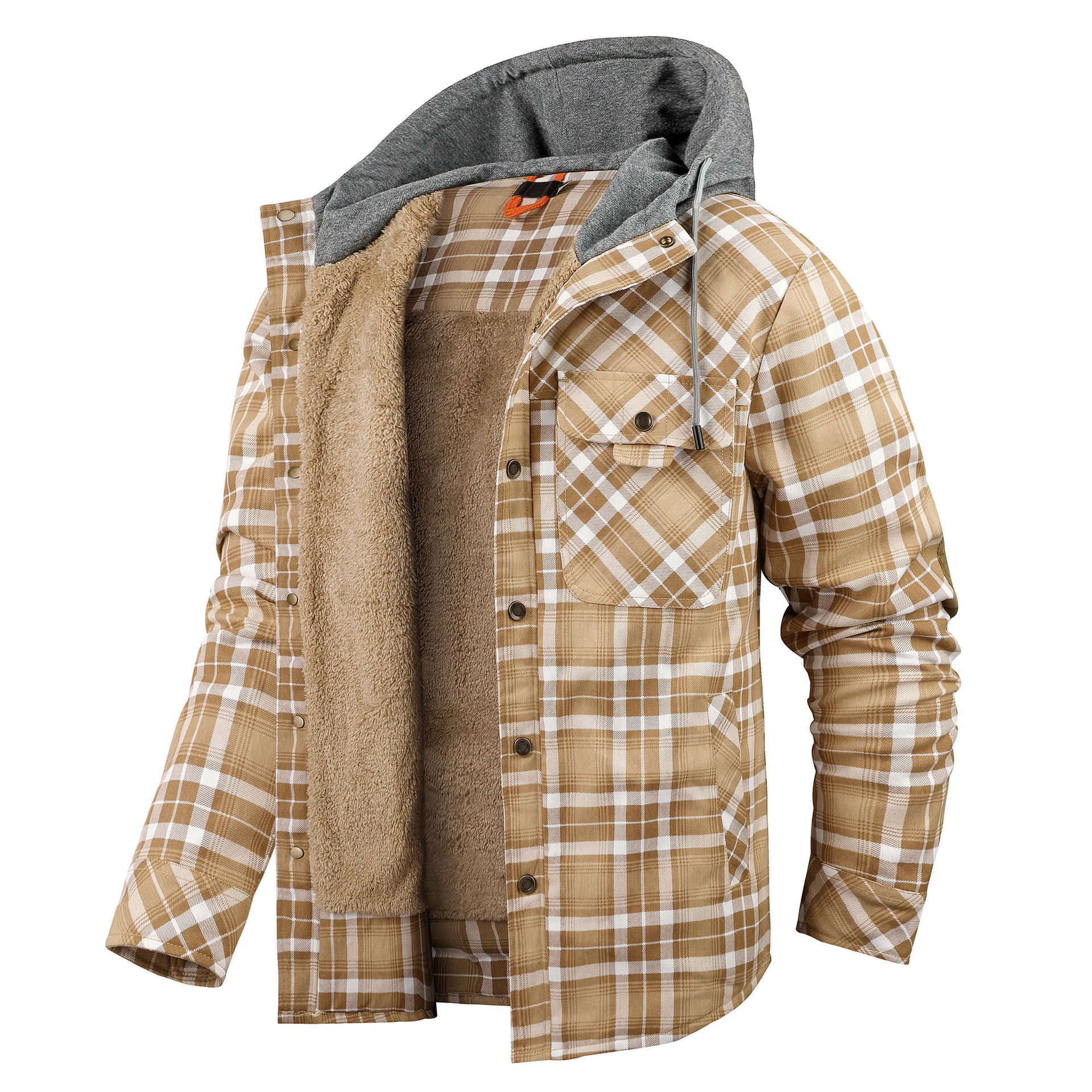 Men's Winter Jacket Check | Hood