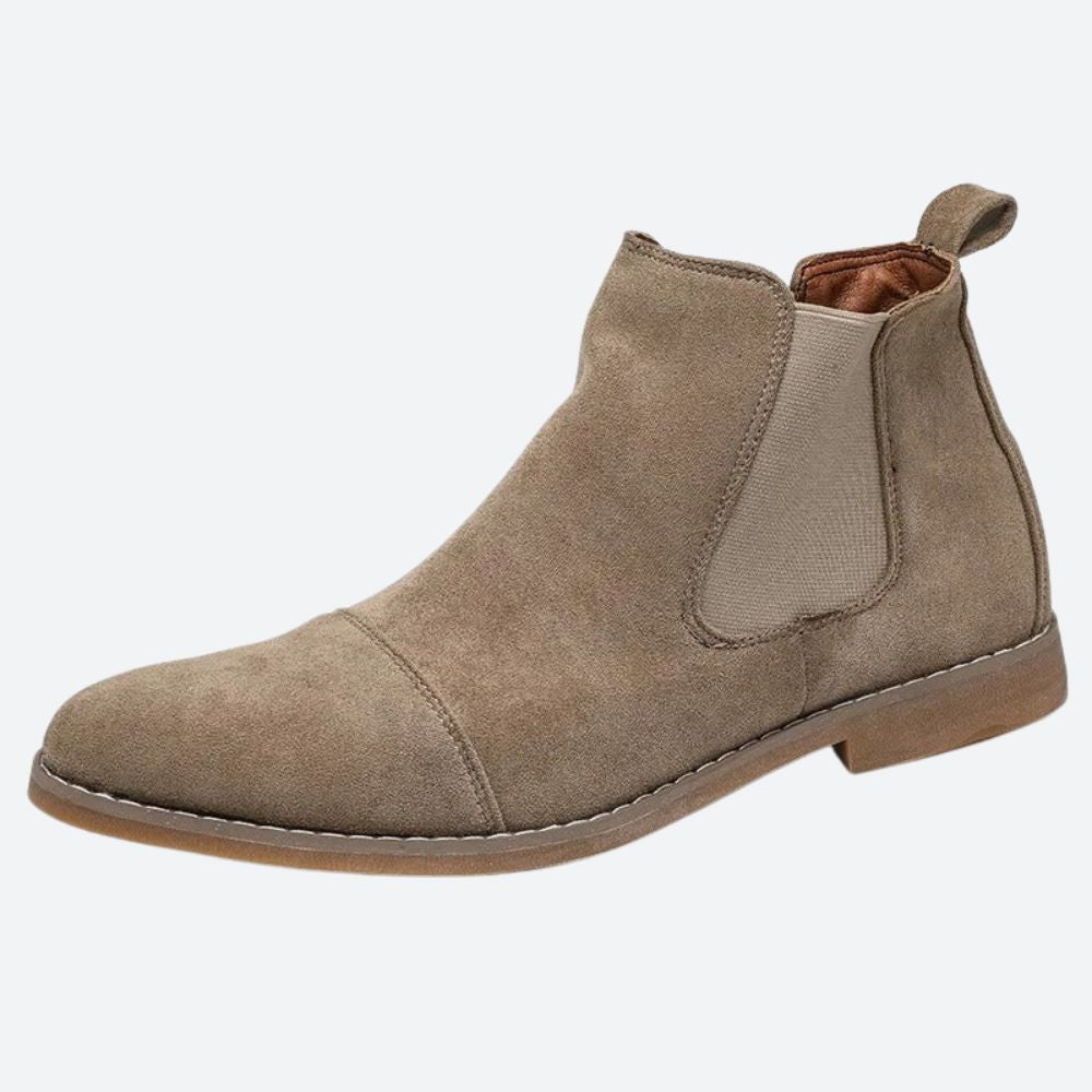 Men's Work Chelsea Boots With Low Heel | Boots