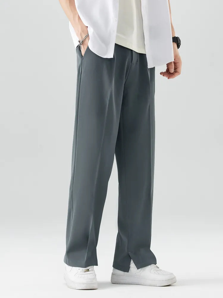 Oliver | Men's Wide Leg Trousers | Casual