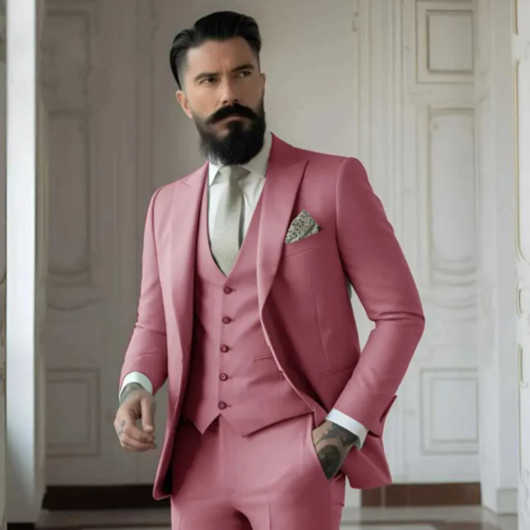 Raffaele | Men's Three-Piece Wedding Guest Suit