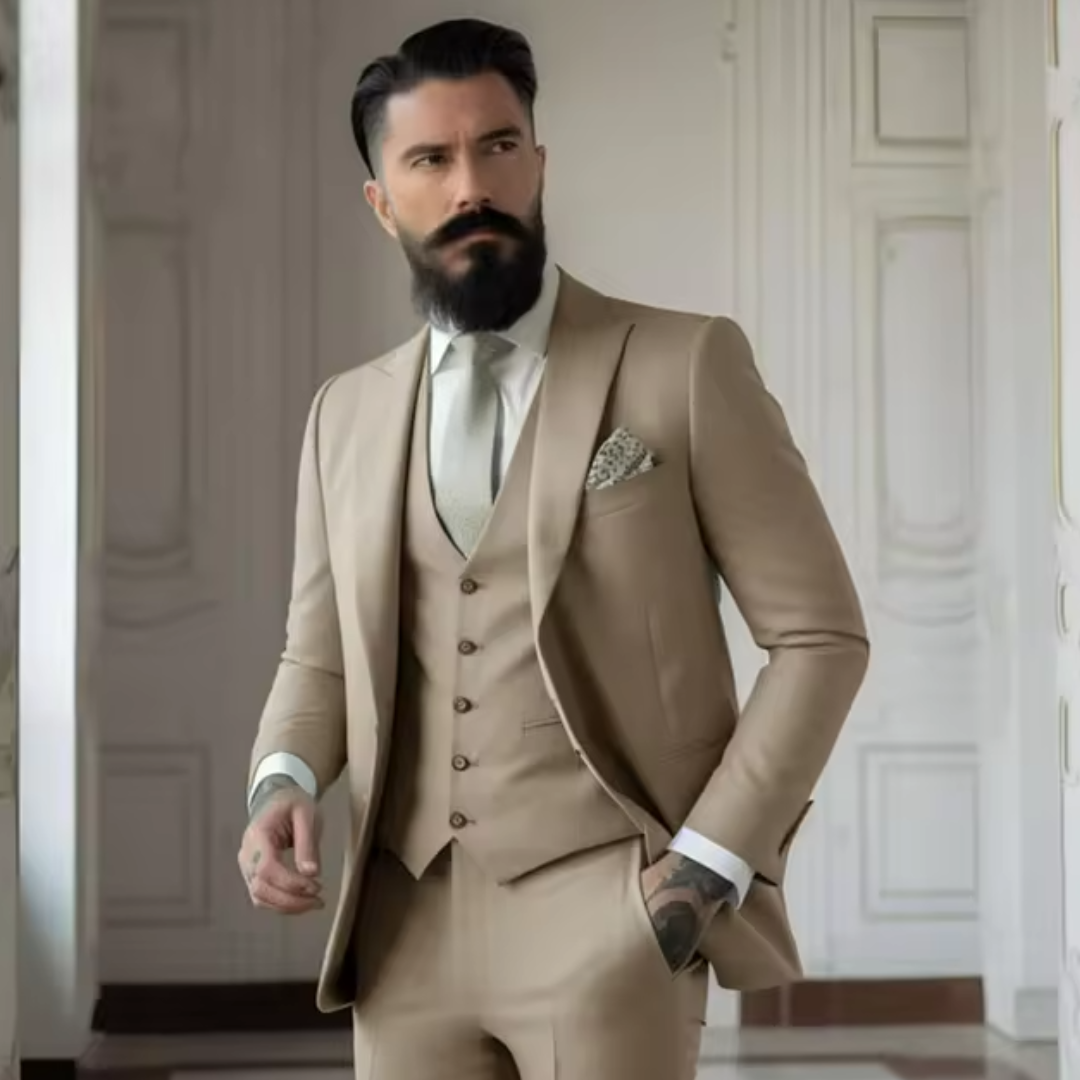 Raffaele | Men's Three-Piece Wedding Guest Suit