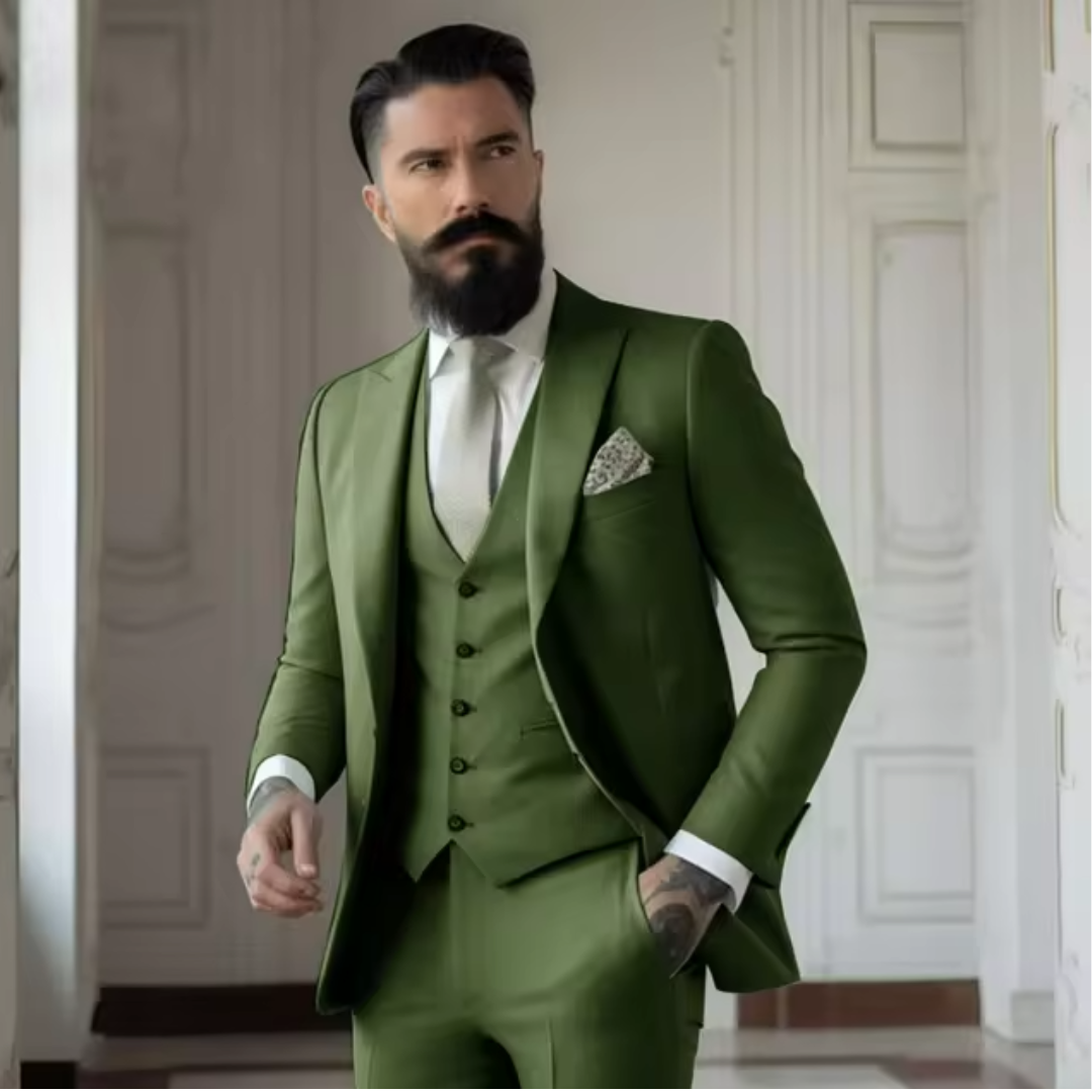 Raffaele | Men's Three-Piece Wedding Guest Suit
