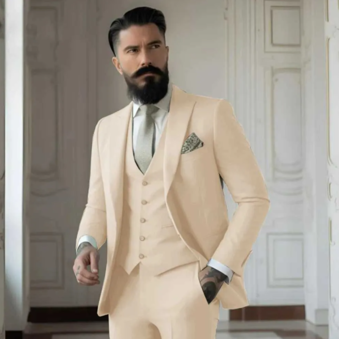 Raffaele | Men's Three-Piece Wedding Guest Suit