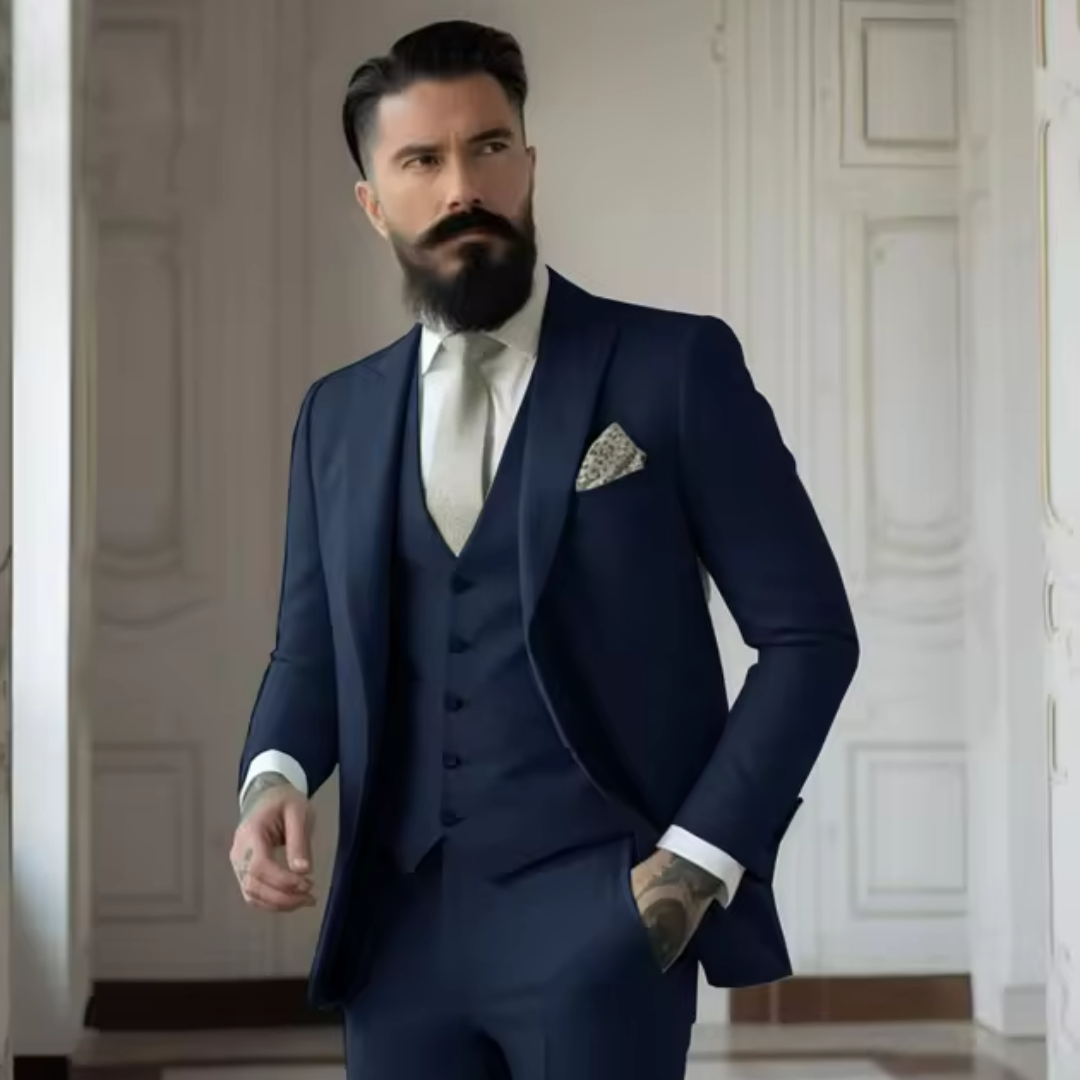 Raffaele | Men's Three-Piece Wedding Guest Suit
