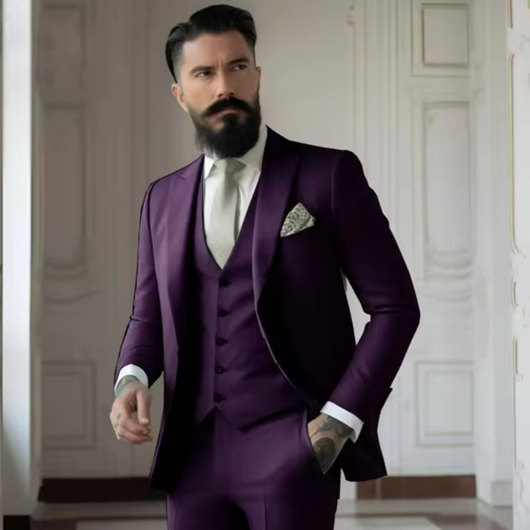 Raffaele | Men's Three-Piece Wedding Guest Suit