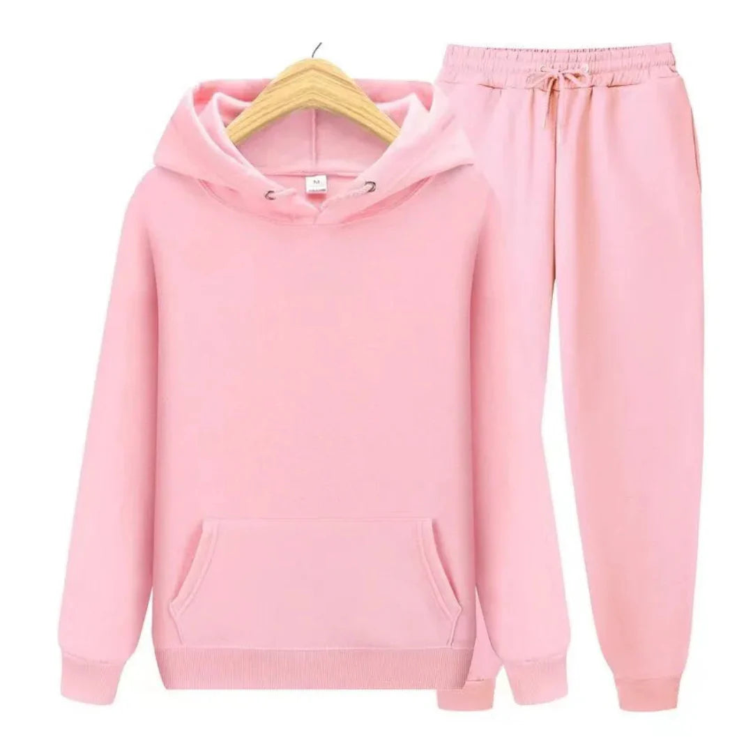 Soft Men's Tracksuit Set With Hoodie & Joggers | Loungewear