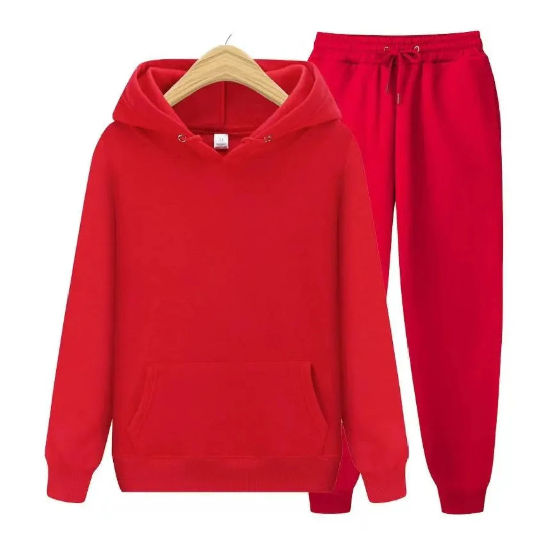 Soft Men's Tracksuit Set With Hoodie & Joggers | Loungewear