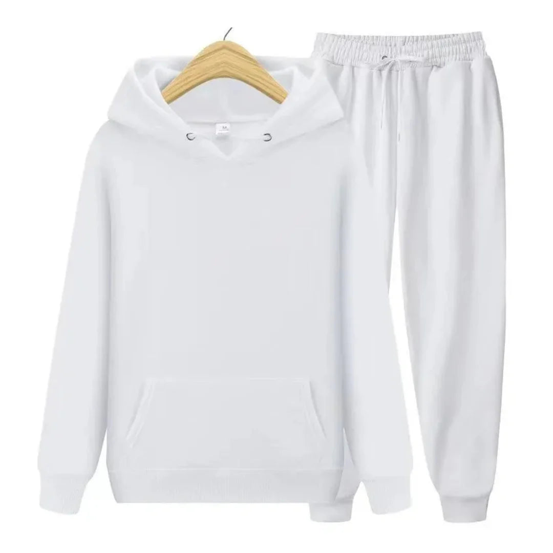 Soft Men's Tracksuit Set With Hoodie & Joggers | Loungewear