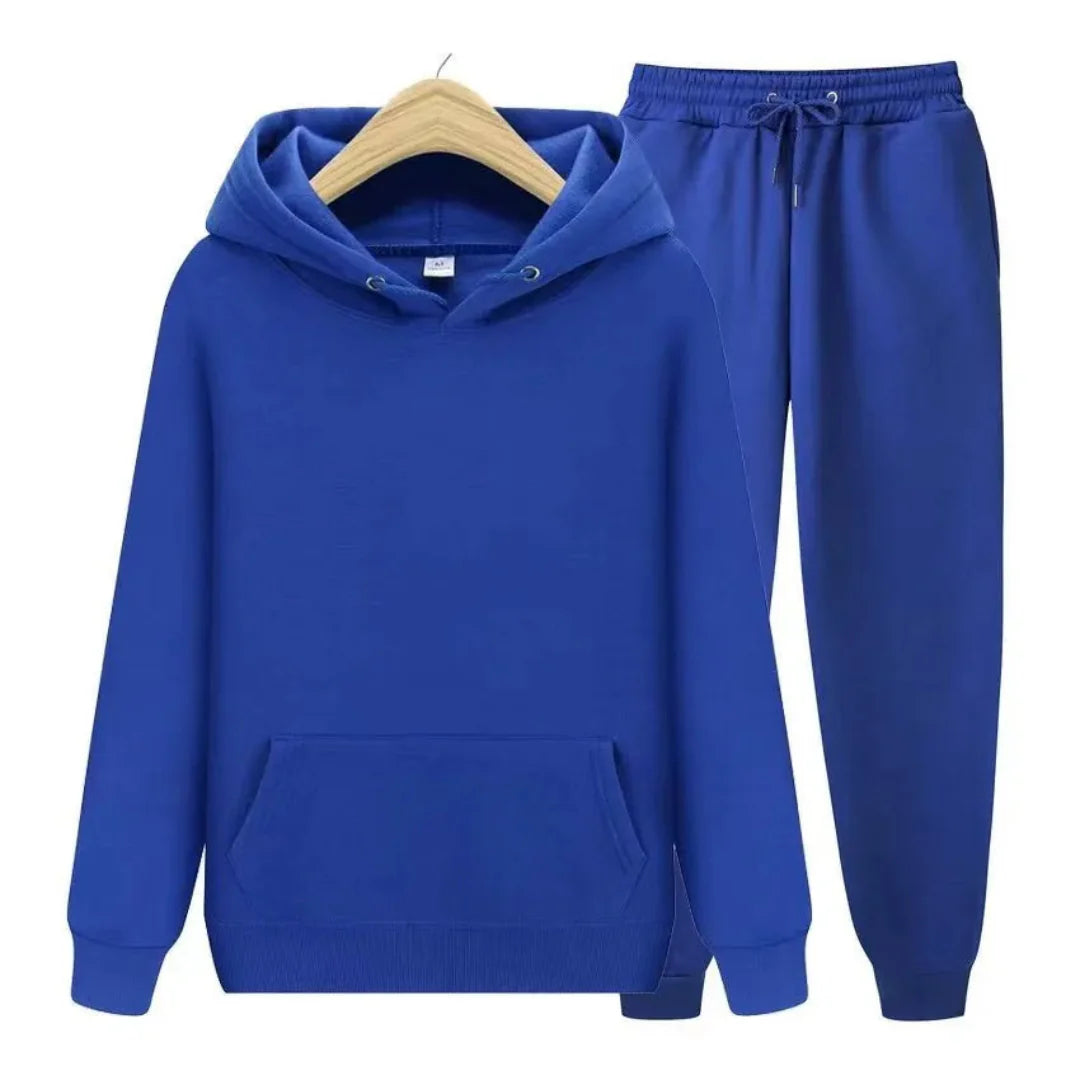 Soft Men's Tracksuit Set With Hoodie & Joggers | Loungewear
