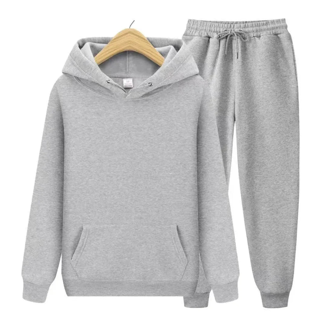 Soft Men's Tracksuit Set With Hoodie & Joggers | Loungewear