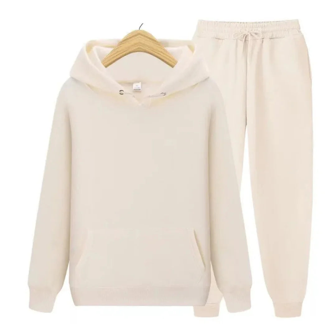 Soft Men's Tracksuit Set With Hoodie & Joggers | Loungewear