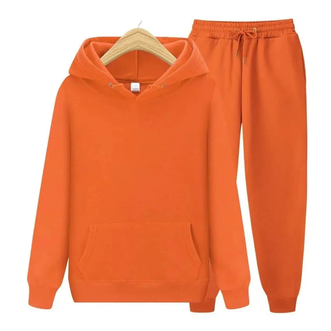 Soft Men's Tracksuit Set With Hoodie & Joggers | Loungewear