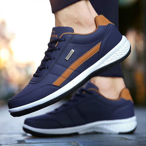 Supportive Men's Trainers Cushioned Sole Design | Walking
