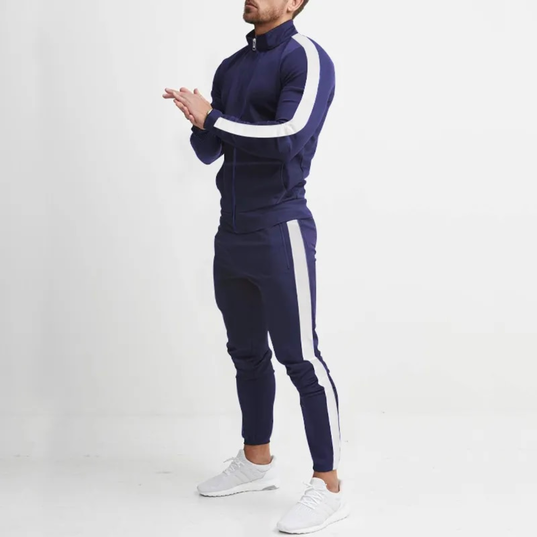Tiziano | Men's Jogger Tracksuit | Zip-Up Jacket