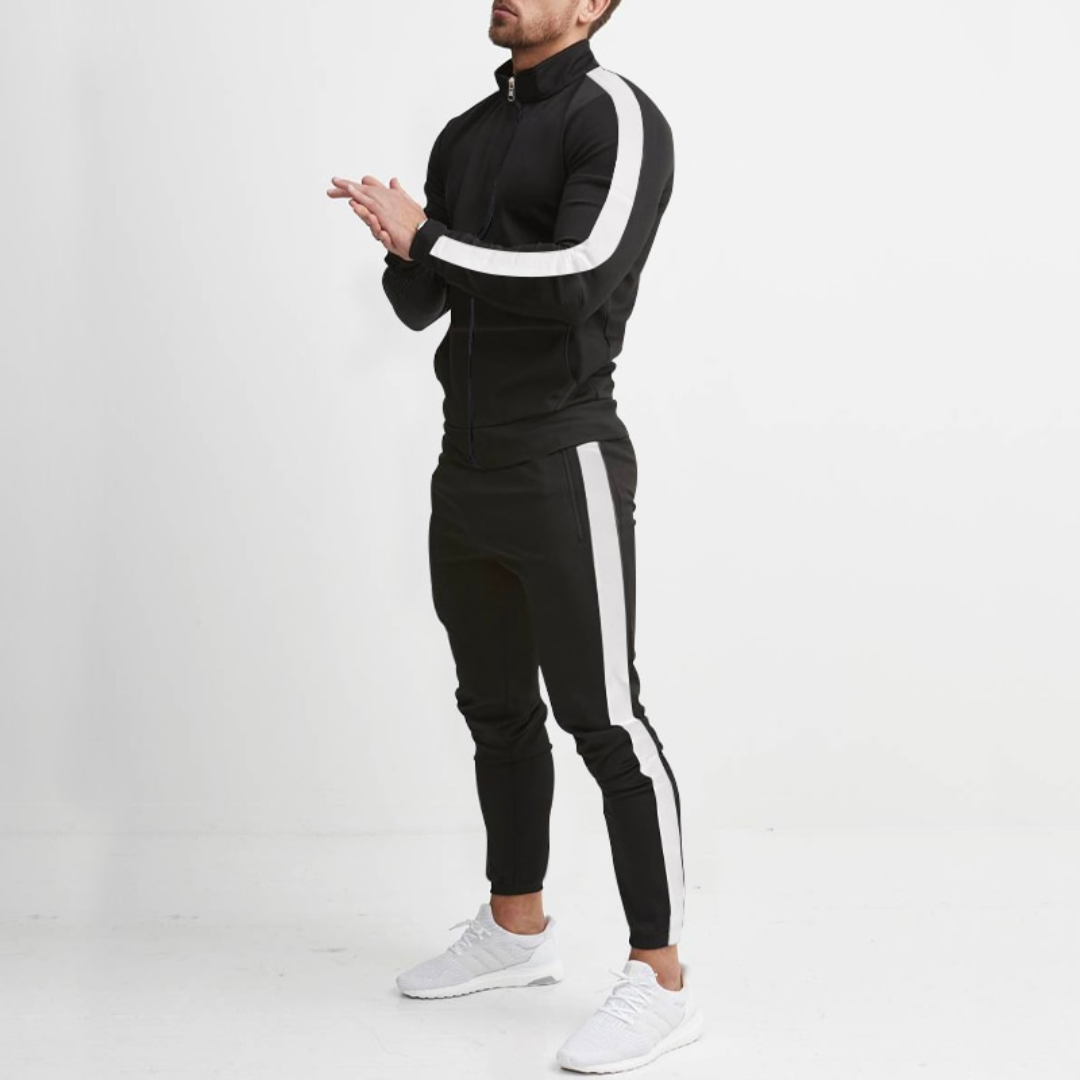 Tiziano | Men's Jogger Tracksuit | Zip-Up Jacket