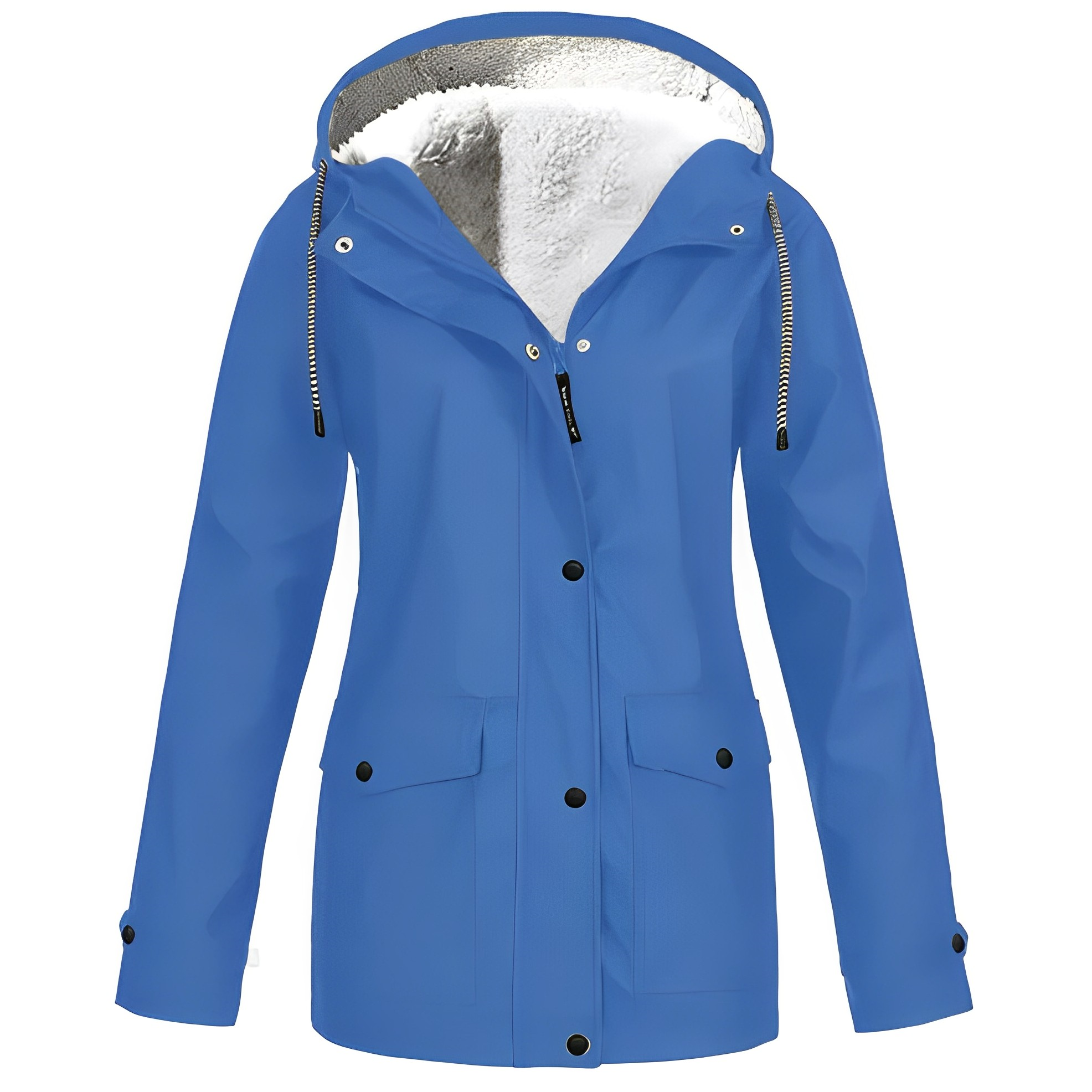 Warm Rain Jacket for Women | Hood