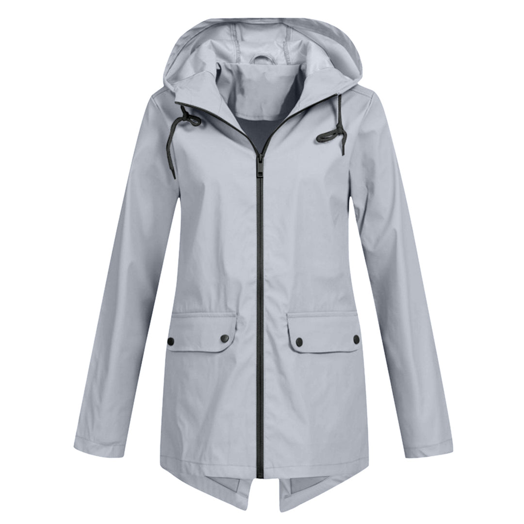 Women's Rain Jacket With Hood | Lightweight