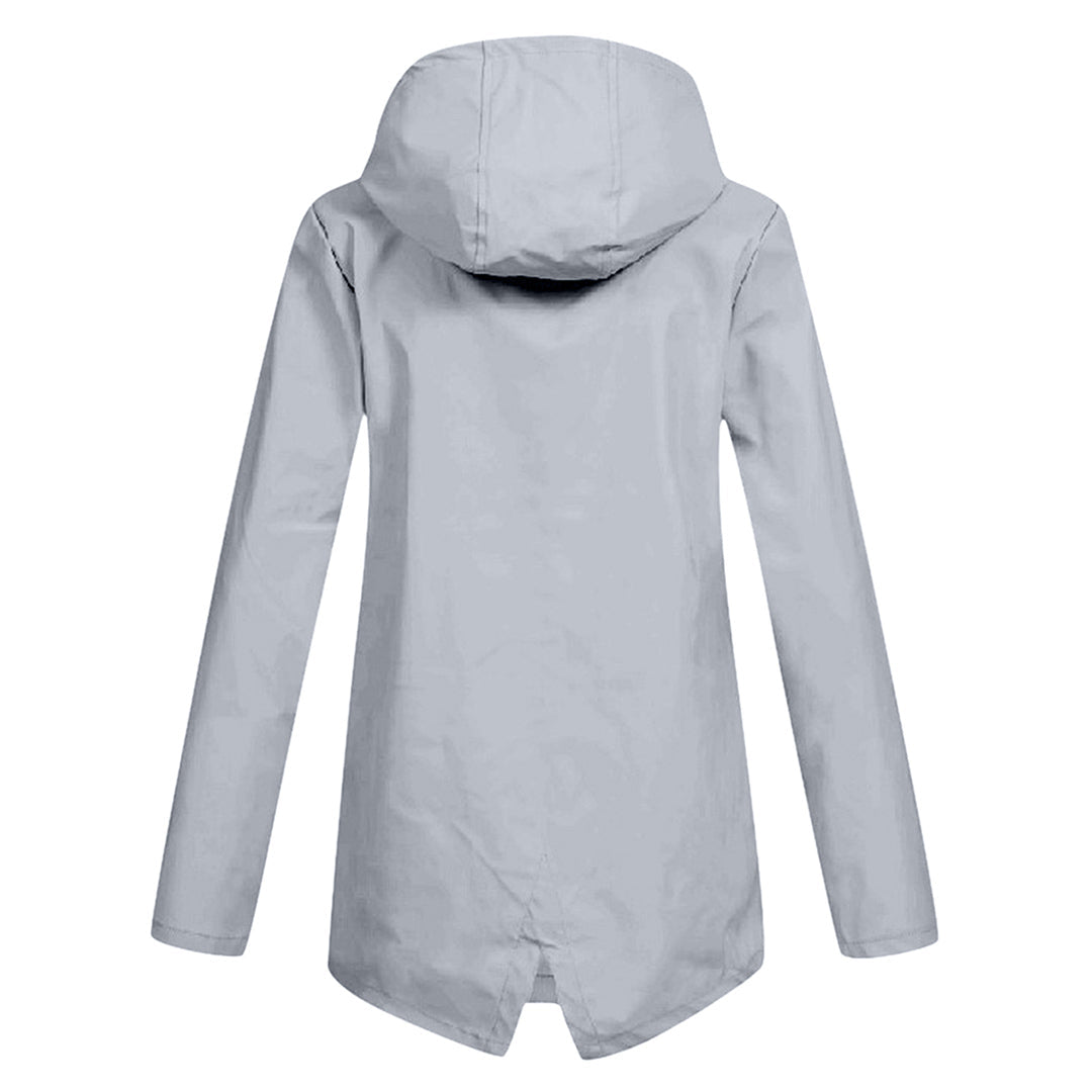 Women's Rain Jacket With Hood | Lightweight