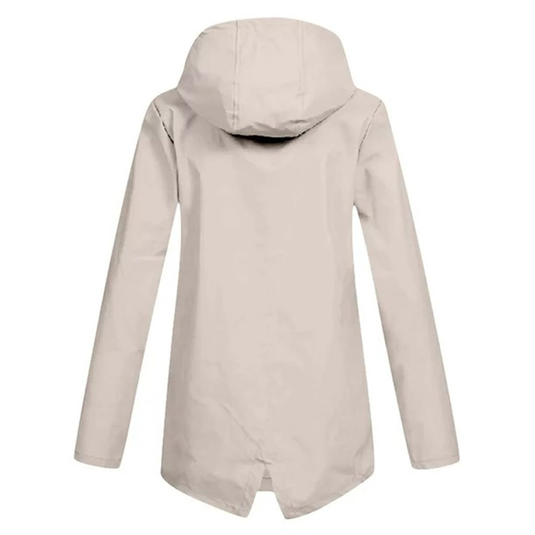 Women's Rain Jacket With Hood | Lightweight