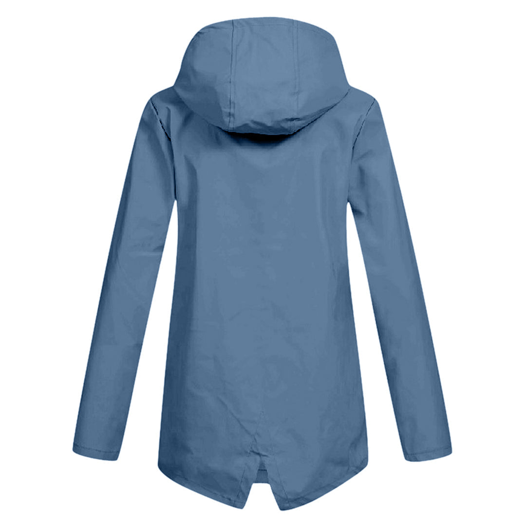 Women's Rain Jacket With Hood | Lightweight