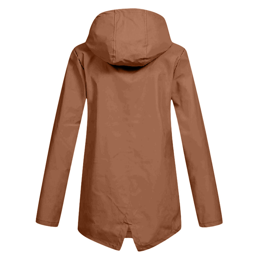 Women's Rain Jacket With Hood | Lightweight