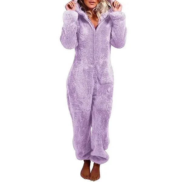 Women Christmas Pyjamas Hooded Onesie | Festive