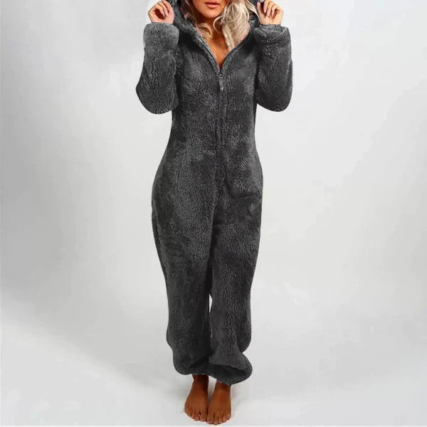 Women Christmas Pyjamas Hooded Onesie | Festive