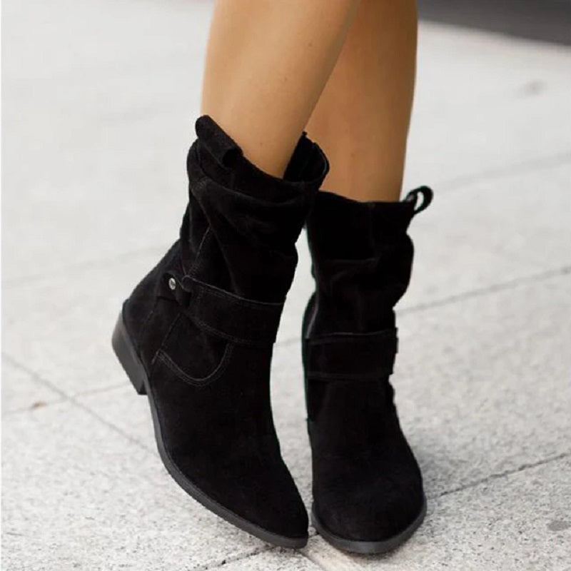 Women's Ankle Boots Low Heel | Casual