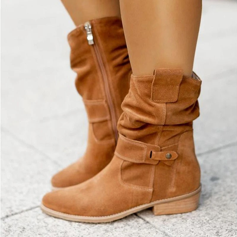 Women's Ankle Boots Low Heel | Casual